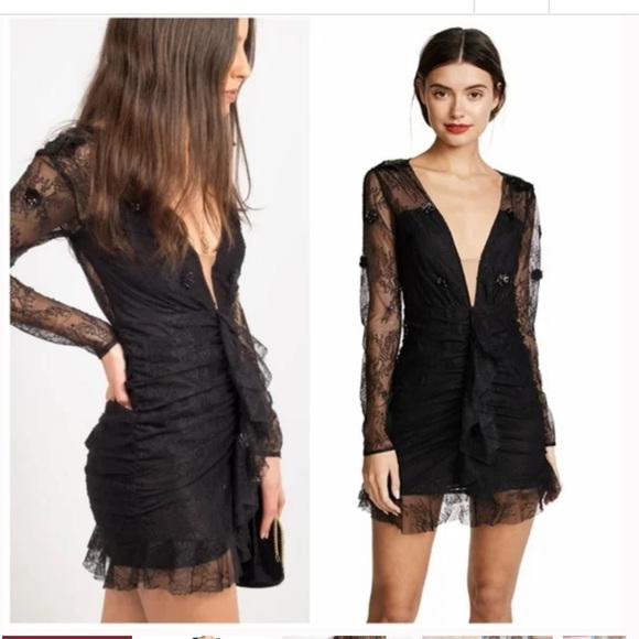 For Love & Lemons Daisy Lace mini dress - Picture 3 of 9